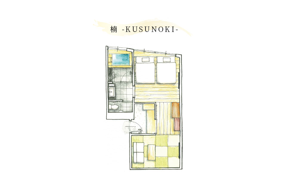 画像：間取り図